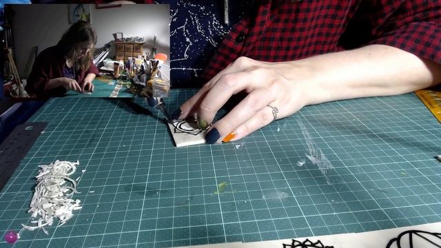 Carving Sacral Chakra To Soft Linoleum смотреть онлайн