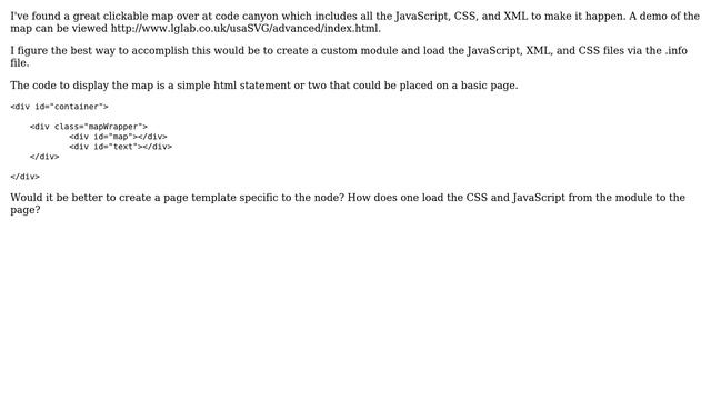 Drupal: How do I implement a clickable JavaScript map? (2 Solutions!!) смотреть онлайн