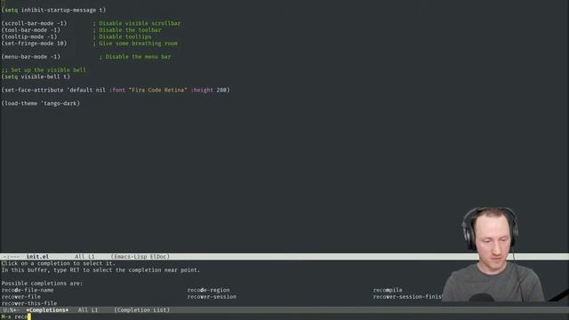 Emacs From Scratch #1 - Getting Started with a Basic Usable Configuration смотреть онлайн