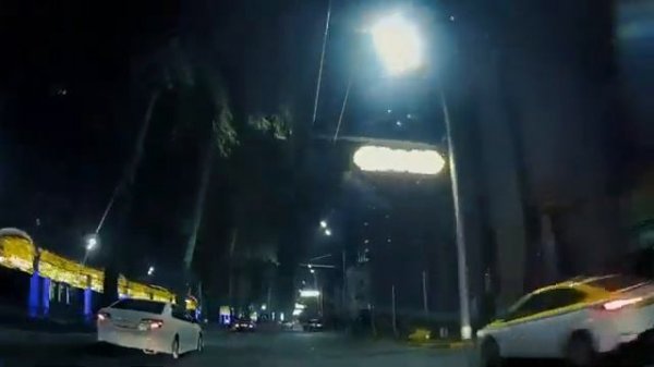 красивый ночной Душанбе Таджикистан/