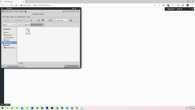 Transfer Files To And From EVE-NG Topologies With The Thinclient
