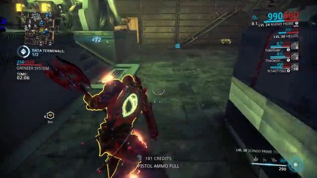 Warframe Gift From Lotus With Rhino palatine skin an Sancti Tigris смотреть онлайн