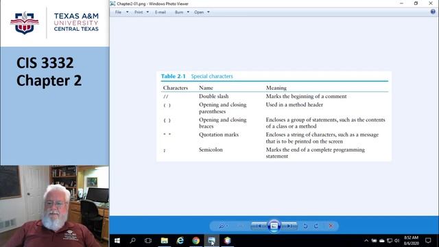 CIS3332 Chapter2 Part1 смотреть онлайн