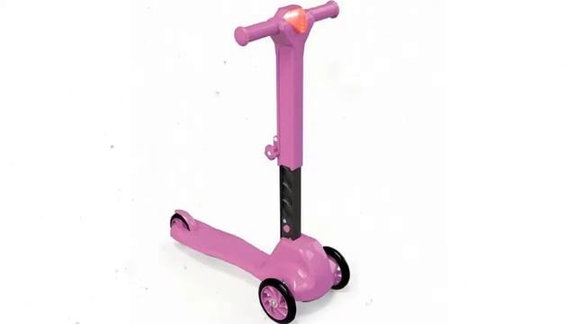 Самокат детский, розовый, 56х22х95см (Doloni) обзор 0153/1 производитель Вип Тойс ООО (Украина)