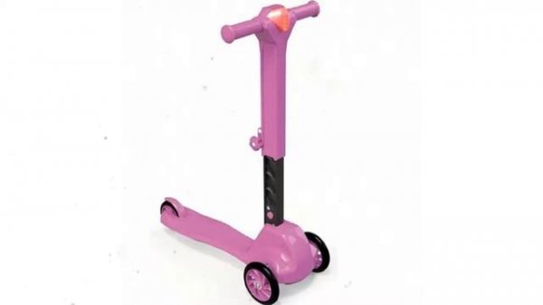 Самокат детский, розовый, 56х22х95см (Doloni) обзор 0153/1 производитель Вип Тойс ООО (Украина)