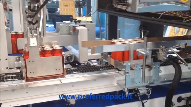 Линия групповой упаковки пищевых продуктов в пленку