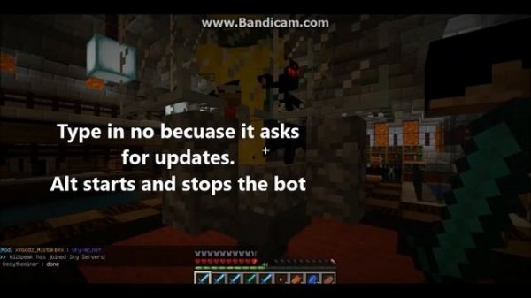 Minecraft Bots - Auto Mob Killer 100% Working AFK BOT 2016 UNDETECTED