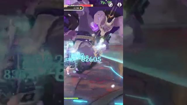 Аяка дамажит в геншин #shorts смотреть онлайн