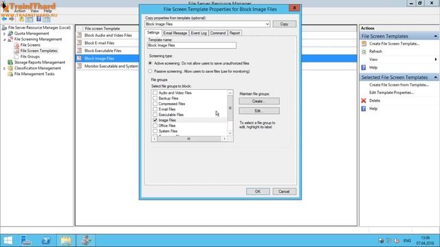 [Windows Server 2012 basics] Урок 16 - FSRM смотреть онлайн