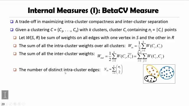 DATA MINING 5 Cluster Analysis in Data Mining 6 7 Internal Measures for Clustering Validation смотреть онлайн