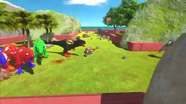 Evolution Speed Race Dinosaurs Hunting Jurassic World Evolution 2 - Animal Revolt Battle Simulator