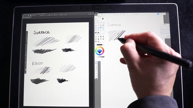 Surface Pen vs R520 смотреть онлайн