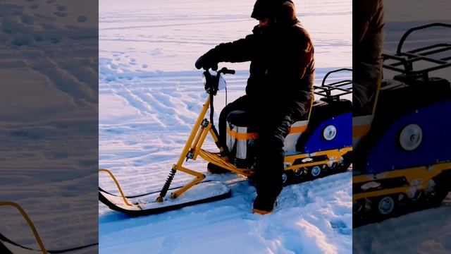 мини снегоход своими руками! смотреть онлайн