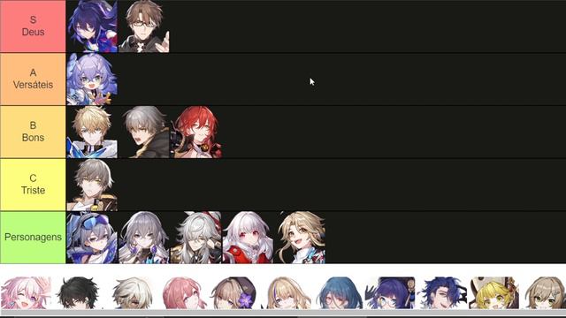 TIER LIST 1.1 MELHORES PERSONAGENS T5 HONKAI STAR RAIL PÓS SILVER WOLF OPINIÃO! смотреть онлайн
