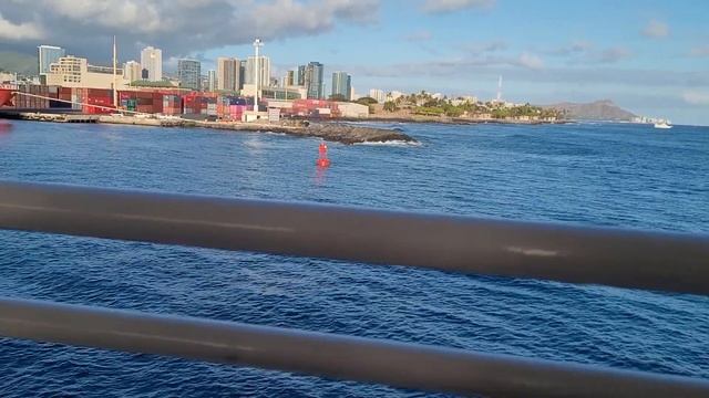 Honolulu Coast by Boat. смотреть онлайн