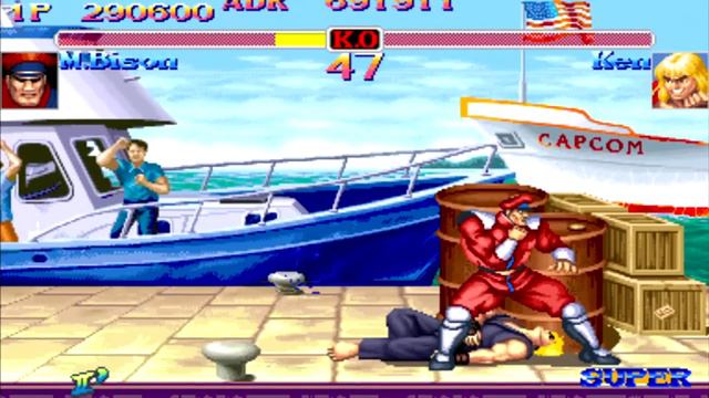 Hyper Street Fighter II (Xbox) Arcade Mode as M. Bison (Champ) смотреть онлайн