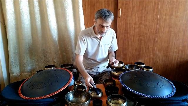 МУЗЫКА ДЛЯ МЕДИТАЦИИ. Полёты души - 53. Music for meditation. Singing Bowls 53 смотреть онлайн