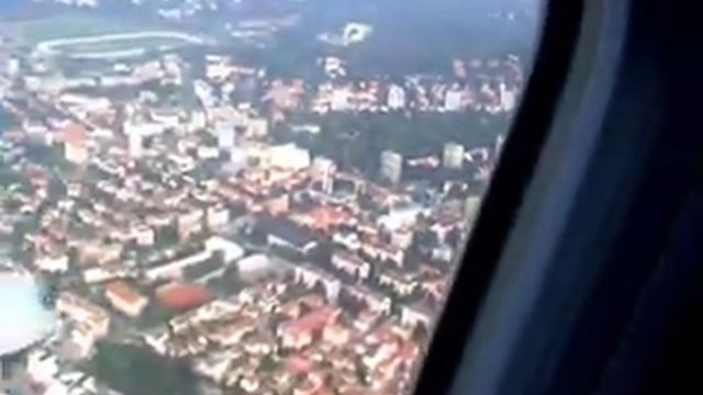 Beograd - Sletanje Na Aerodrom 