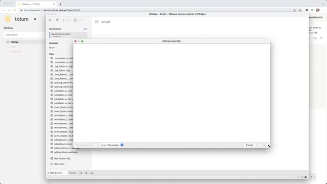 How-to: подключение Tableau к PostgreSQL + особенности jsonb в Totum смотреть онлайн
