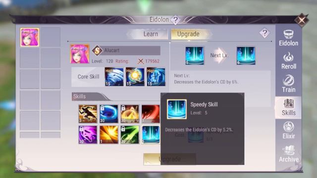 Perfect World Mobile — Eidolon Skill Locking And Resetting (All Rare Skill Set)