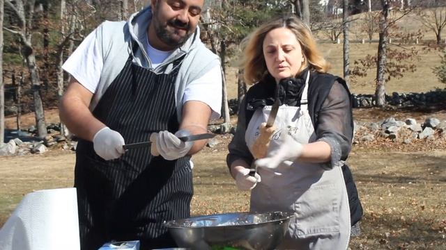 Готовим Армянский люля-кебаб.  Cooking Armenian lulya-kebab.