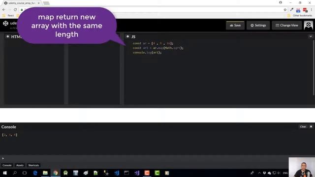 JavaScript Array Map Function смотреть онлайн