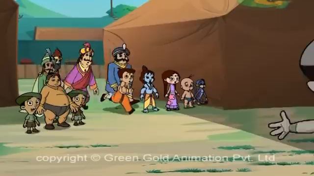 Chhota Bheem And Krishna In Rise Of Kirmada Movie.