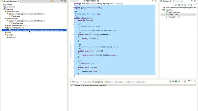 Spring Tutorial 3 - Introducing Maven смотреть онлайн
