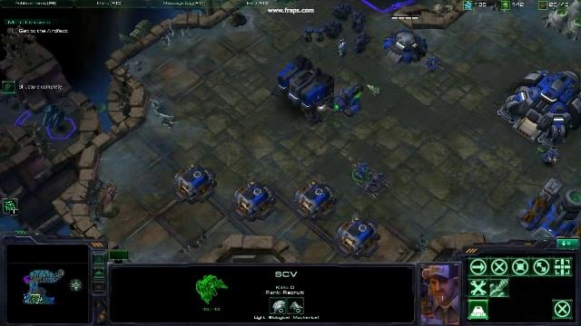 Starcraft 2 on ATI HD 4200 Series смотреть онлайн