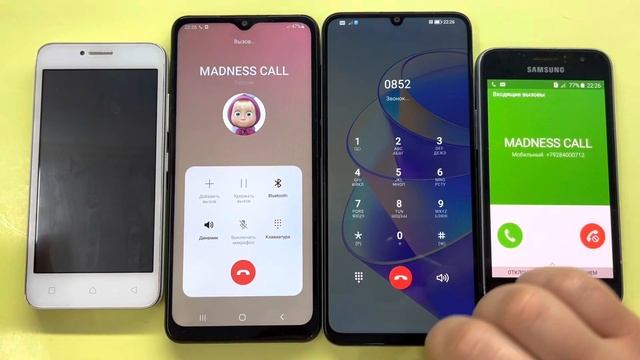 Incoming Call Honor X7a Vs Samsung Galaxy A02 & Outgoing Call Samsung Galaxy J1 2016,Lenovo A2016A4