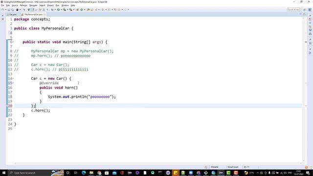 #5. What Is Anonymous Class In Java? смотреть онлайн