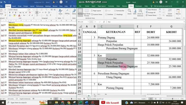 Cara Membuat Jurnal Umum Untuk Latihan Perusahaan Dagang Metode Perpetual смотреть онлайн