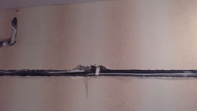 Монтаж кондиционера, 1 этап. смотреть онлайн