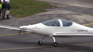 Первый стратосферный самолет на солнечных батареях