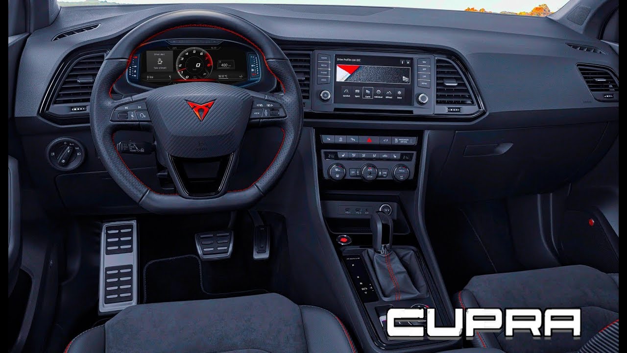 Cupra Ateca 2019 - ИНТЕРЬЕР. смотреть онлайн