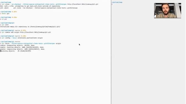 Gitaly: partial clone with filter spec смотреть онлайн