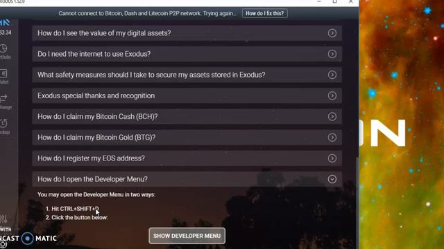 how to get your EOS private keys from EXODUS wallet смотреть онлайн