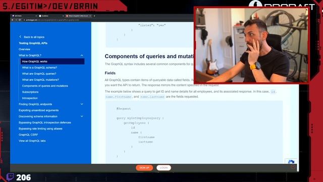 Web Security 0x24 | GraphQL Hacking diye bir şey aslında YOK. Kan-ter-gözyaşı var :) смотреть онлайн