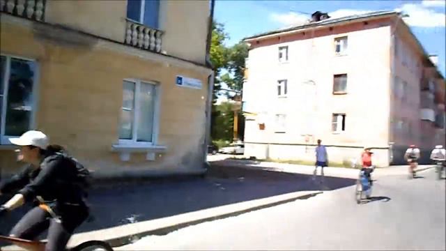 Экскурсия Шлюзовой. Вело Тольятти. 2014 Летние кадры смотреть онлайн