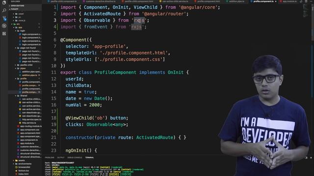 Observable in Angular Part 1 | Observer, Observable and Subscription смотреть онлайн
