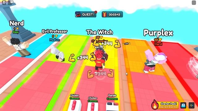 НЕРЕАЛЬНЫЙ НАТИСК ! РАСТОЛКАЛ ВСЕХ В PUSH SIMULATOR ROBLOX смотреть онлайн