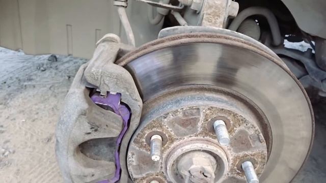 #02 Скрип тормозов - переборка супорта - Lancer X 4WD смотреть онлайн