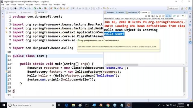 Learn Spring Programming Tutorial Online Training by Nagoor Babu Sir On 18-06-2018 смотреть онлайн