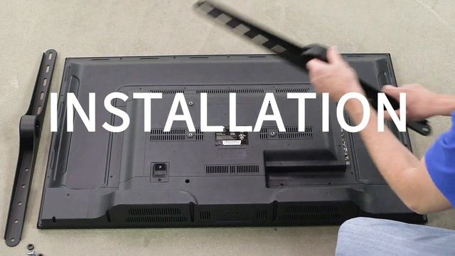 STAND-TV70B Black V-Base Studio TV Stand By VIVO