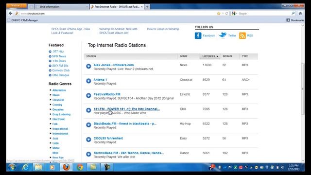 ONKYO - Adding Internet Radio Stations - ESP смотреть онлайн