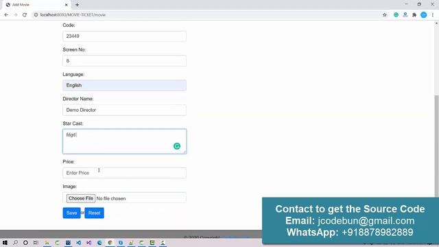 Online Movie ticket booking project in Spring and hibernate смотреть онлайн