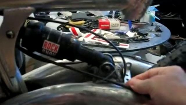 крепление в задний треугольник рамы смотреть онлайн