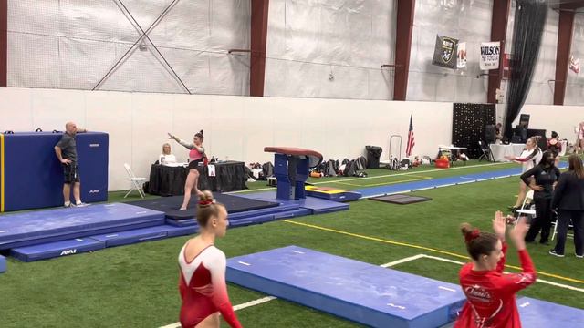 Claire Robbins 2023, L10 State vault, Triad Gymnastics смотреть онлайн