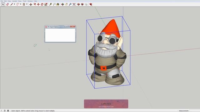 How to Export STL Files from Sketchup смотреть онлайн