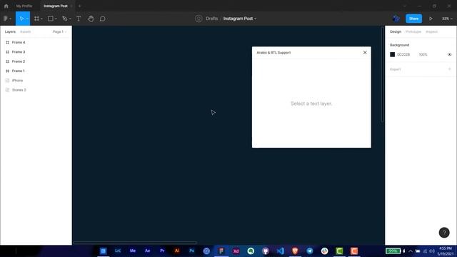 How to use Arabic in Figma | ازاي تقدر تستخدم اللغة العربية داخل فيجما смотреть онлайн